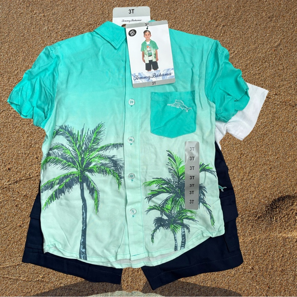 New Tommy Bahama Kids' 3-piece Set Multiple Sizes. - Picture 2 of 6